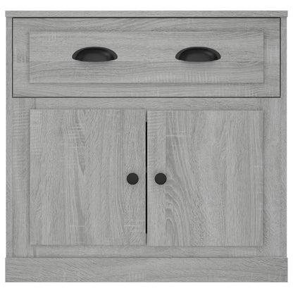 vidaXL Sideboard Grey Sonoma 70x35.5x67.5 cm Engineered Wood