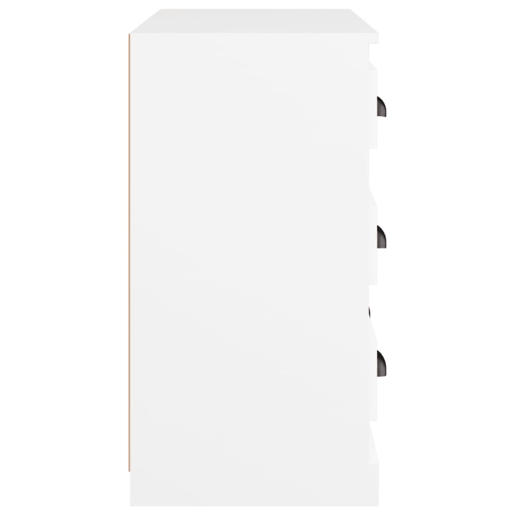 vidaXL Sideboard White 70x35,5x67,5 cm Engineered Wood