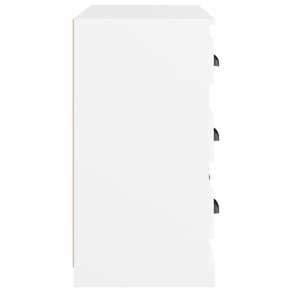 vidaXL Sideboard White 70x35,5x67,5 cm Engineered Wood