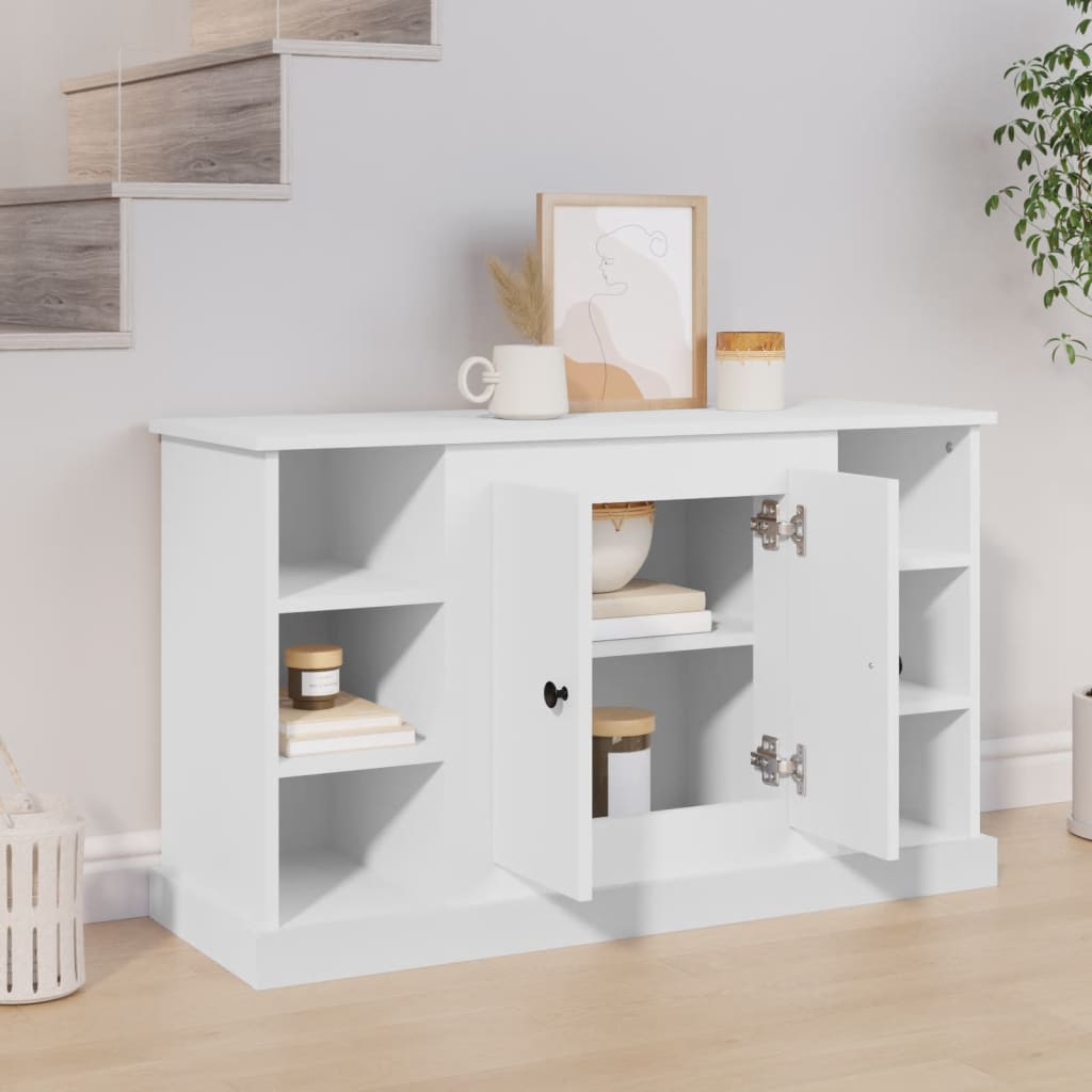 vidaXL Sideboard White 100x35,5x60 cm Engineered Wood
