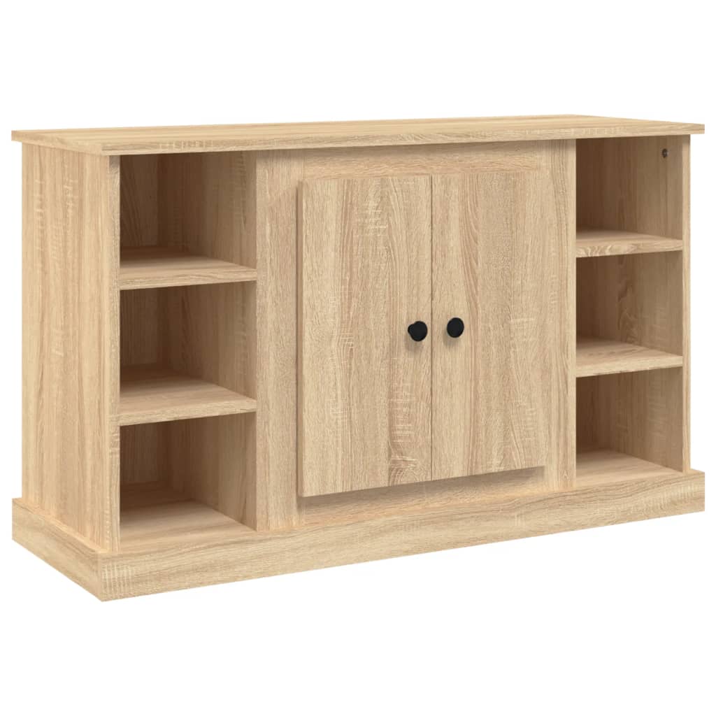vidaXL Sideboard Sonoma Oak 100x35,5x60 cm Engineered Wood