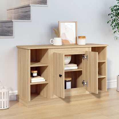 vidaXL Sideboard Sonoma Oak 100x35,5x60 cm Engineered Wood
