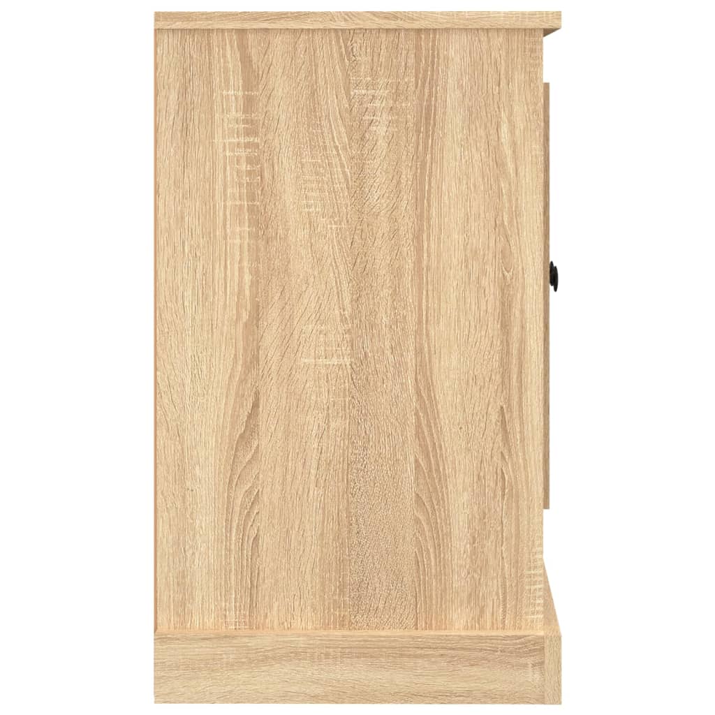 vidaXL Sideboard Sonoma Oak 100x35.5x60 cm Engineered Wood