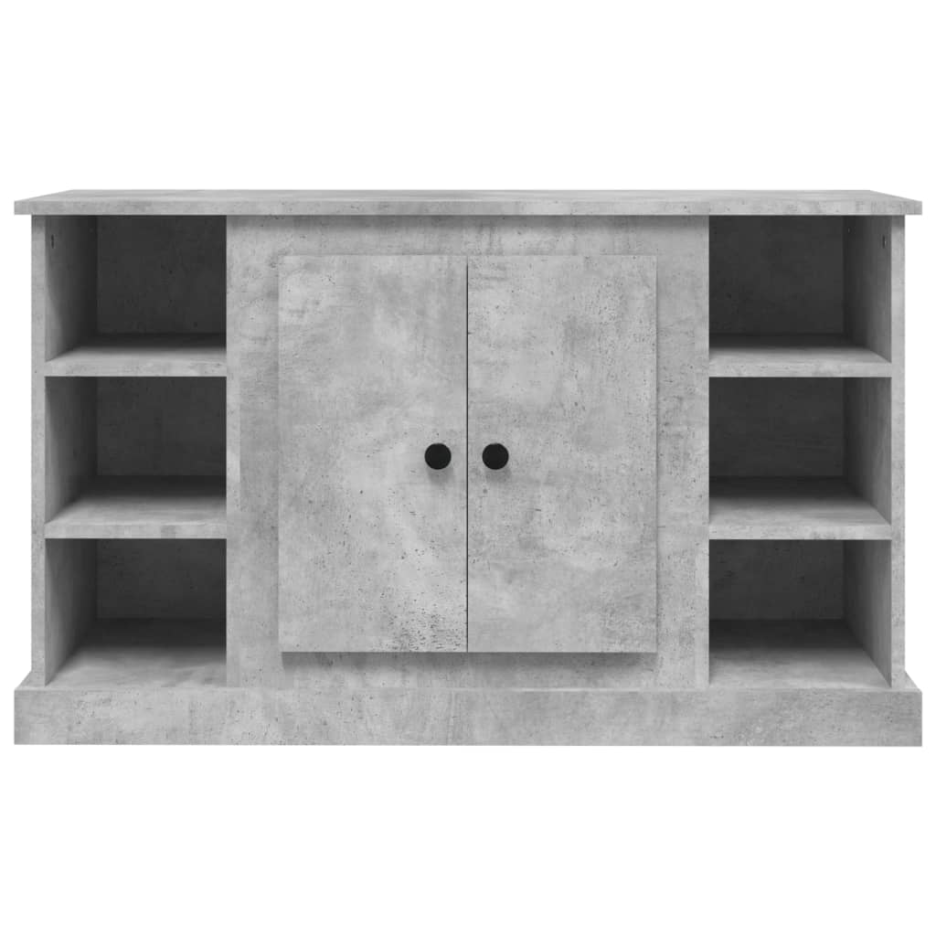 vidaXL Sideboard Concrete Grey 100x35,5x60 cm Engineered Wood