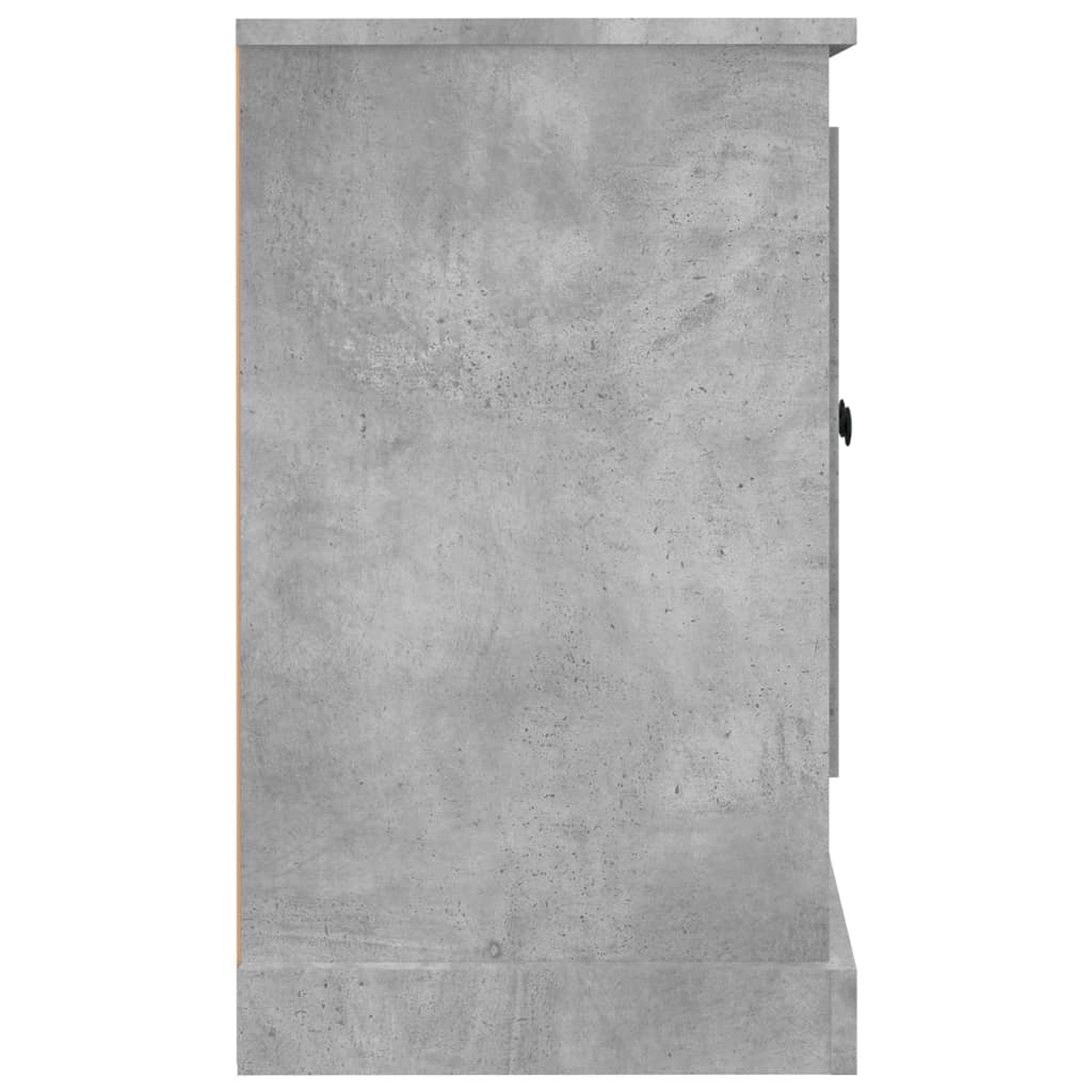 vidaXL Sideboard Concrete Grey 100x35.5x60 cm Engineered Wood