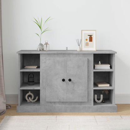 vidaXL Sideboard Concrete Grey 100x35,5x60 cm Engineered Wood