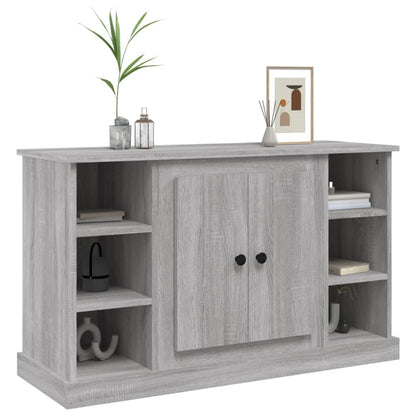 vidaXL Sideboard Grey Sonoma 100x35,5x60 cm Engineered Wood