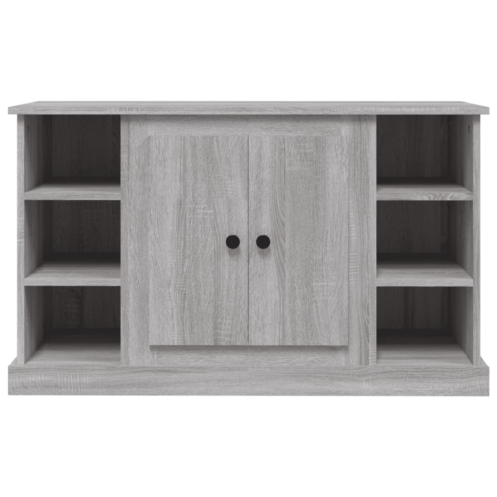 vidaXL Sideboard Grey Sonoma 100x35.5x60 cm Engineered Wood