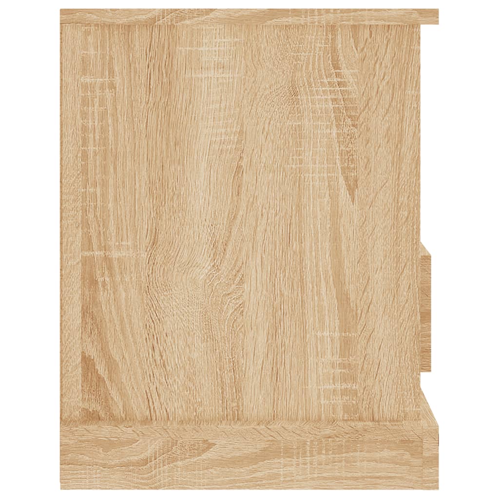 vidaXL TV Cabinet Sonoma Oak 93x35.5x45 cm Engineered Wood