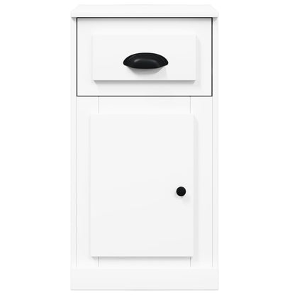 vidaXL Side Cabinet with Drawer White 40x50x75 cm Engineered Wood