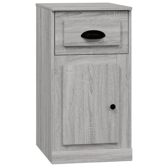 vidaXL Side Cabinet with Drawer Grey Sonoma 40x50x75cm Engineered Wood