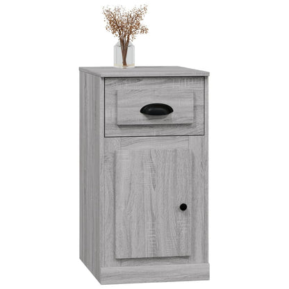 vidaXL Side Cabinet with Drawer Grey Sonoma 40x50x75cm Engineered Wood