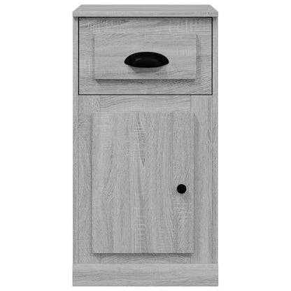 vidaXL Side Cabinet with Drawer Grey Sonoma 40x50x75cm Engineered Wood