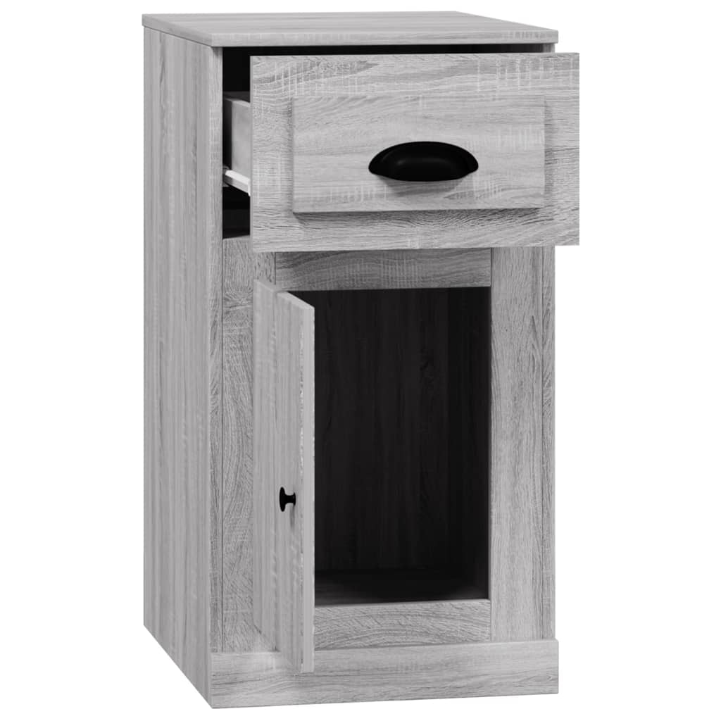 vidaXL Side Cabinet with Drawer Grey Sonoma 40x50x75cm Engineered Wood