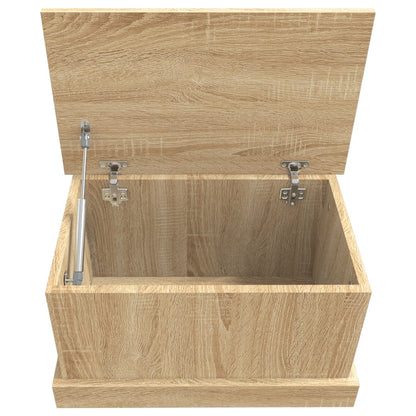 vidaXL Storage Box Sonoma Oak 50x30x28 cm Engineered Wood