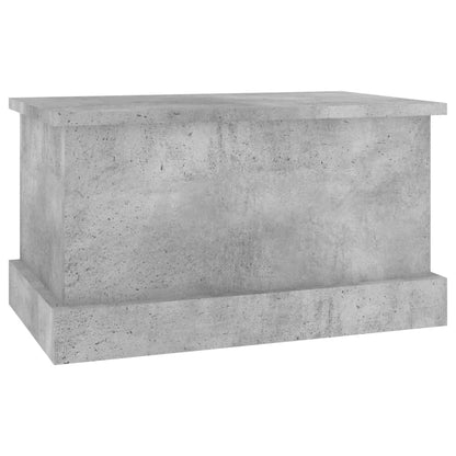vidaXL Storage Box Concrete Grey 50x30x28 cm Engineered Wood