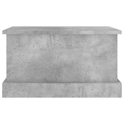 vidaXL Storage Box Concrete Grey 50x30x28 cm Engineered Wood