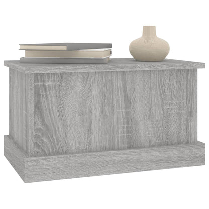 vidaXL Storage Box Grey Sonoma 50x30x28 cm Engineered Wood