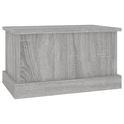 vidaXL Storage Box Grey Sonoma 50x30x28 cm Engineered Wood