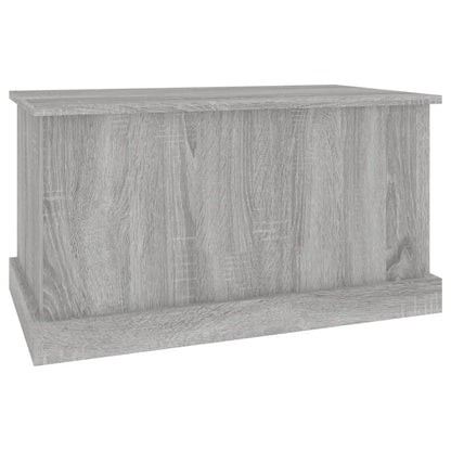 vidaXL Storage Box Grey Sonoma 70x40x38 cm Engineered Wood