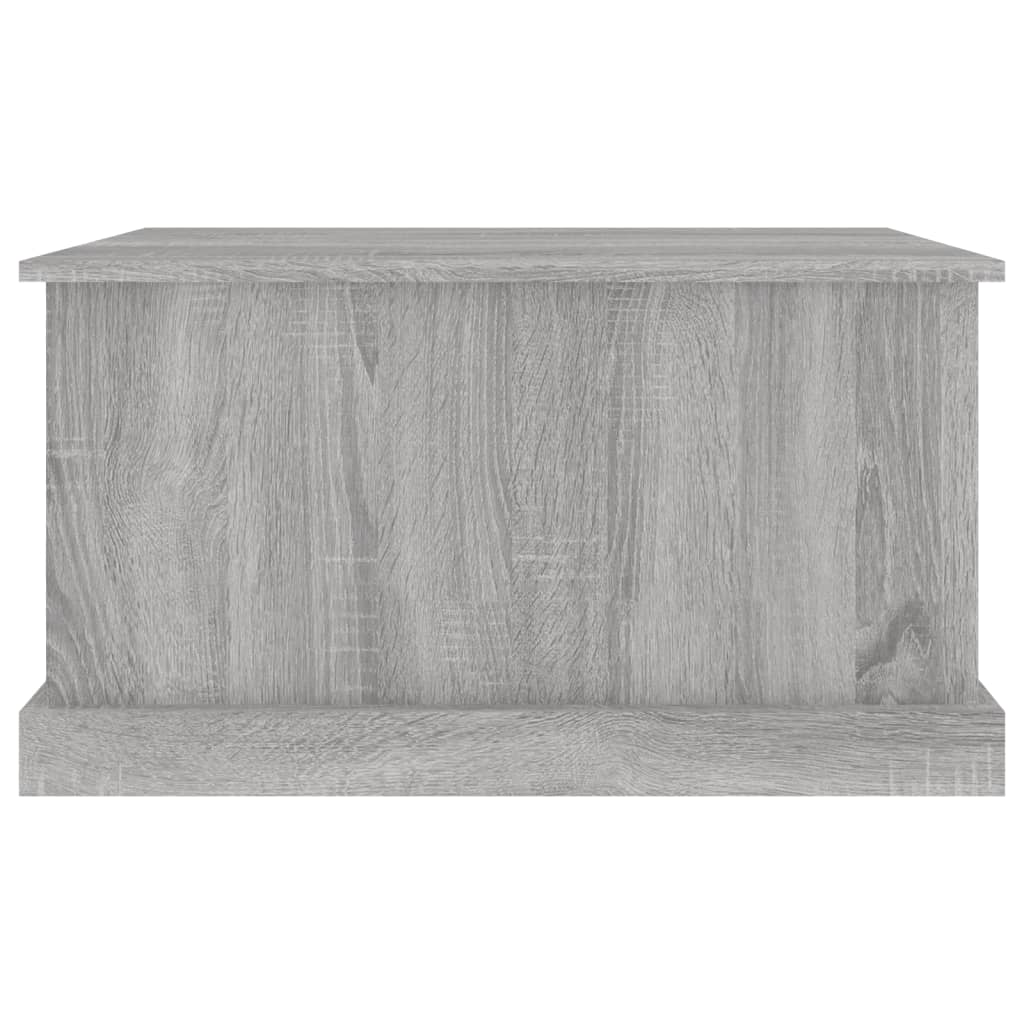 vidaXL Storage Box Grey Sonoma 70x40x38 cm Engineered Wood