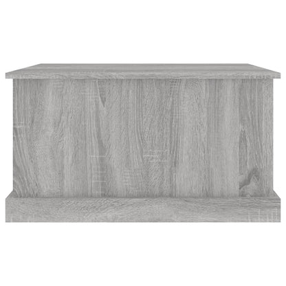 vidaXL Storage Box Grey Sonoma 70x40x38 cm Engineered Wood