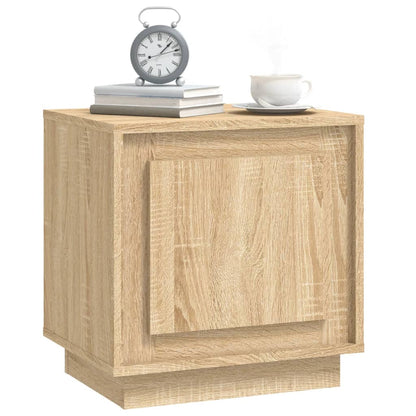 vidaXL Bedside Cabinets 2 pcs Sonoma Oak 44x35x45 cm Engineered Wood