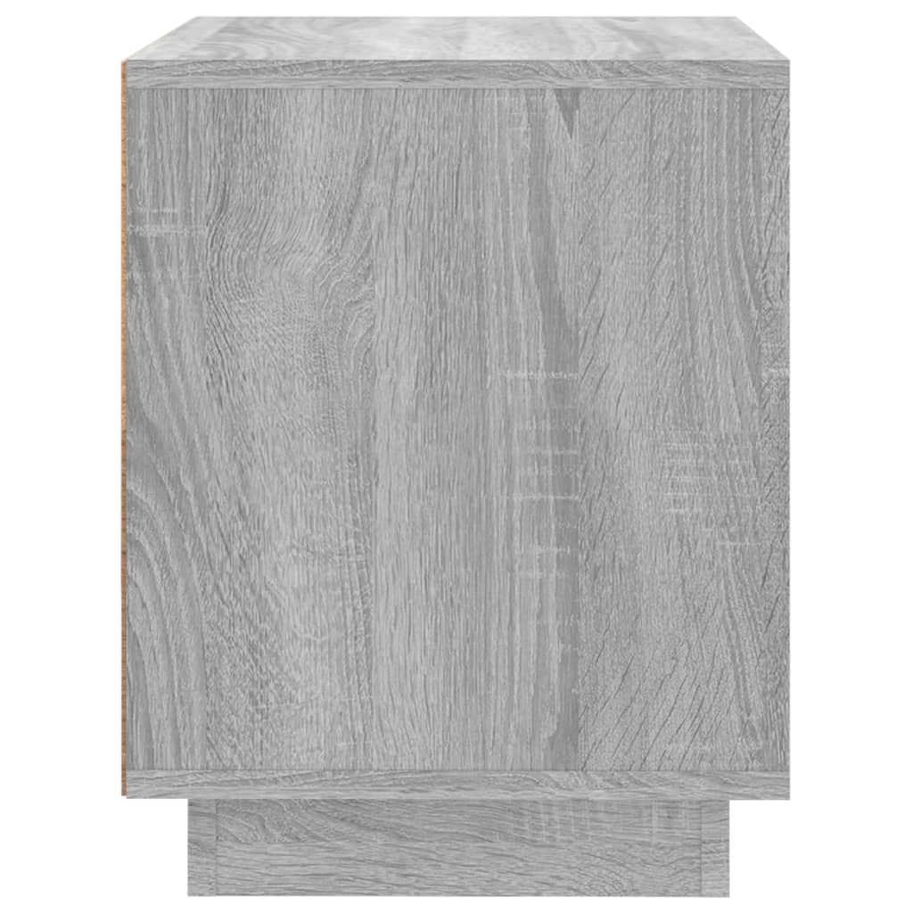 vidaXL Bedside Cabinets 2 pcs Grey Sonoma 44x35x45 cm Engineered Wood