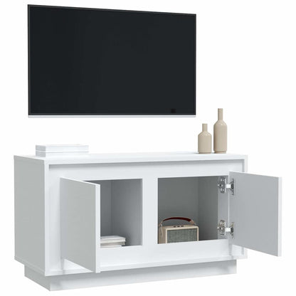 vidaXL TV Cabinet White 80x35x45 cm Engineered Wood