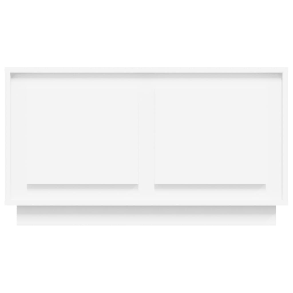 vidaXL TV Cabinet White 80x35x45 cm Engineered Wood