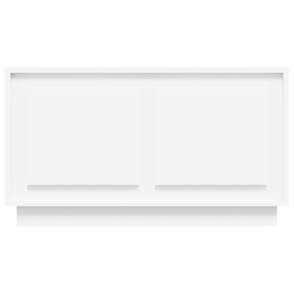 vidaXL TV Cabinet White 80x35x45 cm Engineered Wood