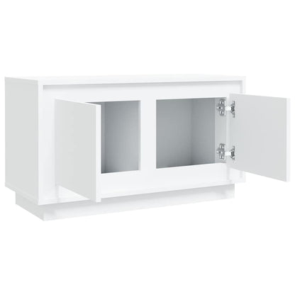 vidaXL TV Cabinet White 80x35x45 cm Engineered Wood