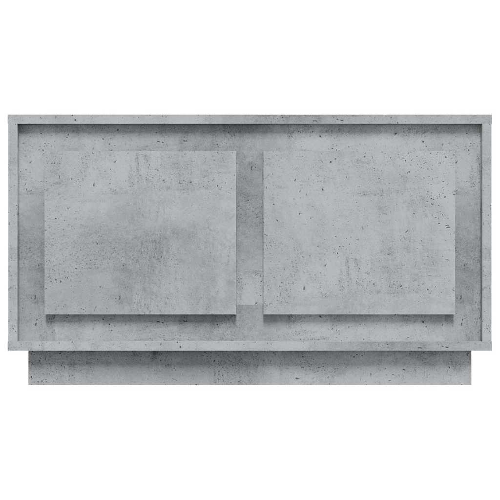 vidaXL TV Cabinet Concrete Grey 80x35x45 cm Engineered Wood