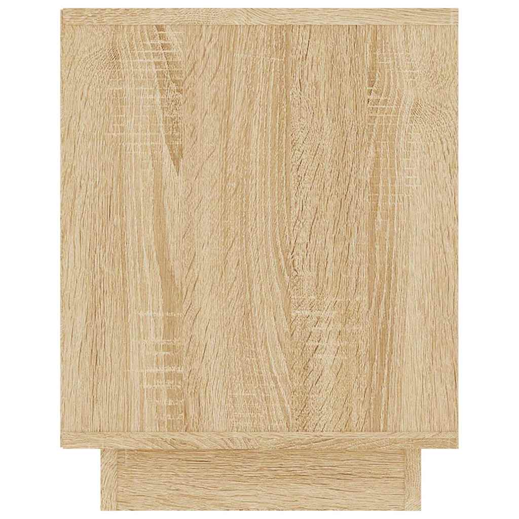 vidaXL TV Cabinet Sonoma Oak 102x35x45 cm Engineered Wood