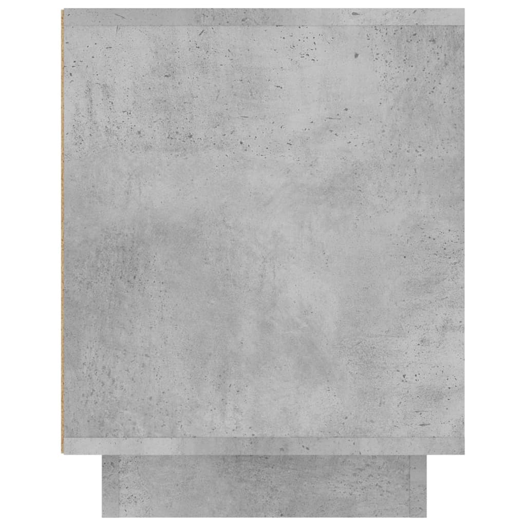 vidaXL TV Cabinet Concrete Grey 102x35x45 cm Engineered Wood