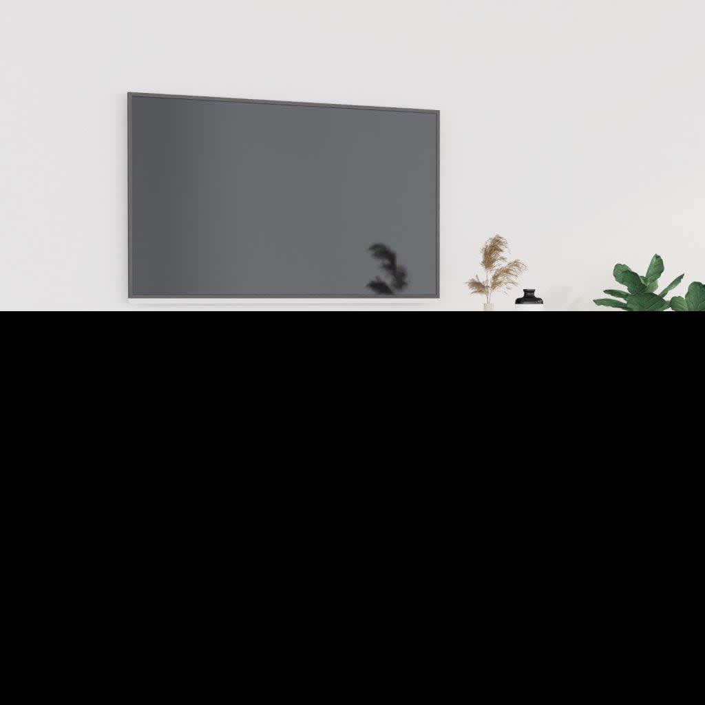 vidaXL TV Cabinet Concrete Grey 102x35x45 cm Engineered Wood