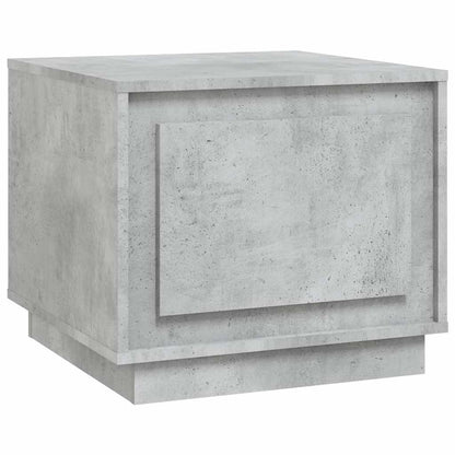 vidaXL Coffee Table Concrete Grey 51x50x44 cm Engineered Wood