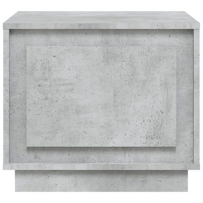 vidaXL Coffee Table Concrete Grey 51x50x44 cm Engineered Wood