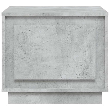 vidaXL Coffee Table Concrete Grey 51x50x44 cm Engineered Wood
