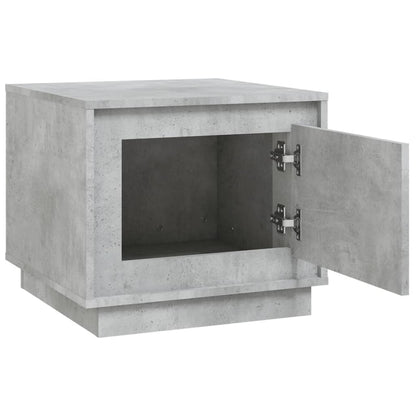 vidaXL Coffee Table Concrete Grey 51x50x44 cm Engineered Wood