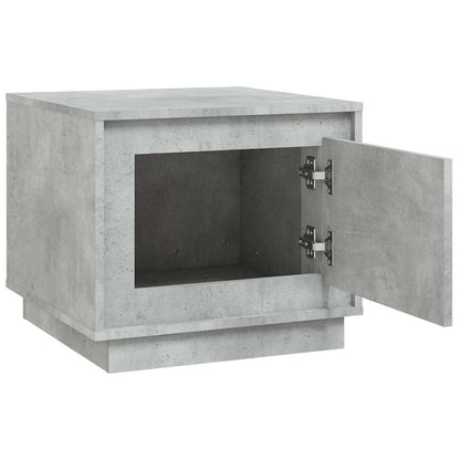 vidaXL Coffee Table Concrete Grey 51x50x44 cm Engineered Wood