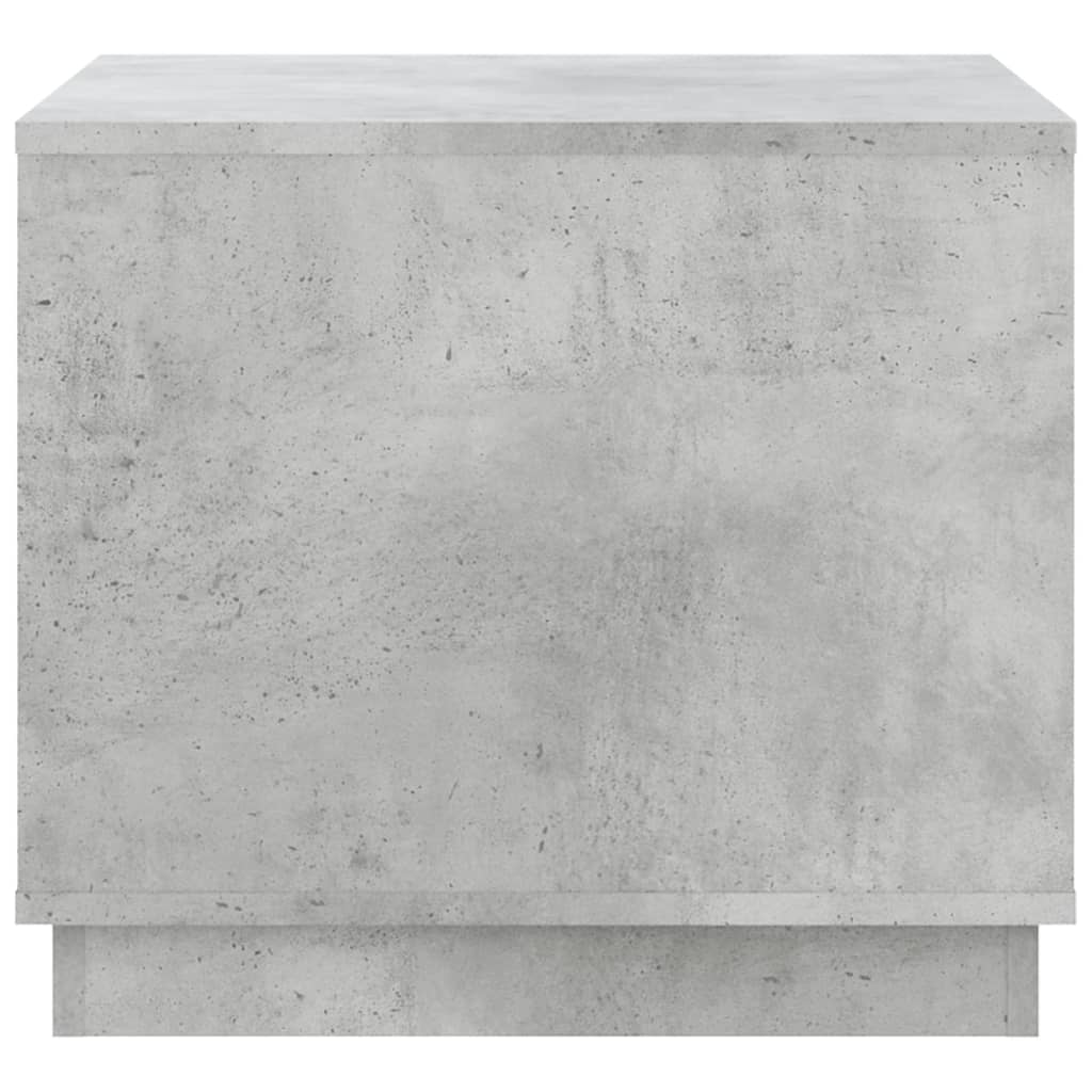 vidaXL Coffee Table Concrete Grey 51x50x44 cm Engineered Wood
