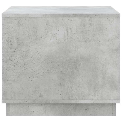 vidaXL Coffee Table Concrete Grey 51x50x44 cm Engineered Wood
