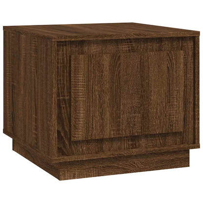 vidaXL Coffee Table Brown Oak 51x50x44 cm Engineered Wood