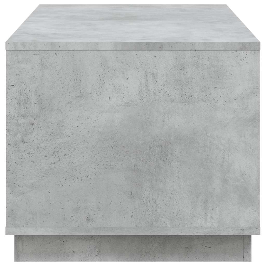 vidaXL Coffee Table Concrete Grey 102x50x44 cm Engineered Wood