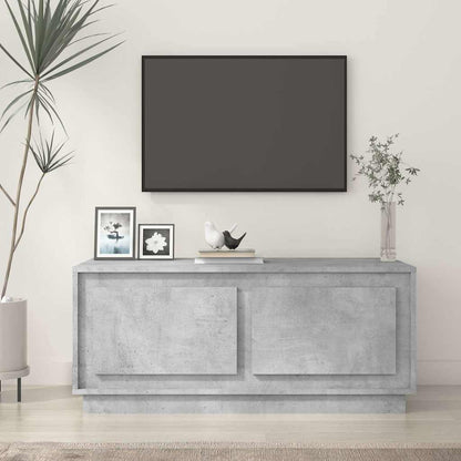 vidaXL Coffee Table Concrete Grey 102x50x44 cm Engineered Wood