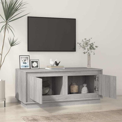 vidaXL Coffee Table Grey Sonoma 102x50x44 cm Engineered Wood