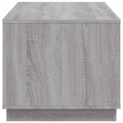 vidaXL Coffee Table Grey Sonoma 102x50x44 cm Engineered Wood