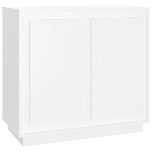 vidaXL Sideboard White 80x34x75 cm Engineered Wood
