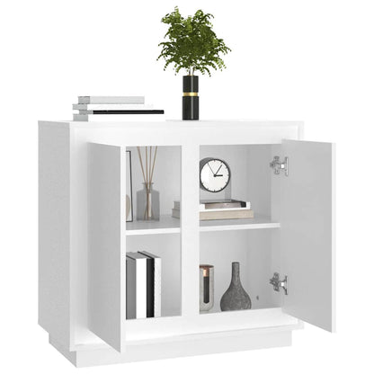vidaXL Sideboard White 80x34x75 cm Engineered Wood